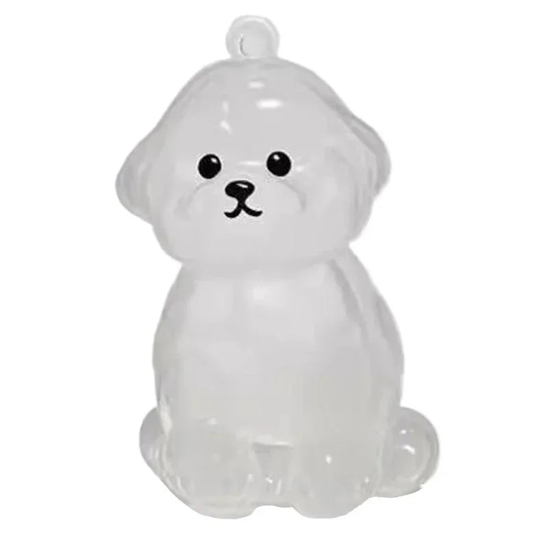 Dog Hair Storage Pendant Keychain – Cute Keepsake Souvenir for Pet Lovers, Bag Charm & Car Keychain Gift