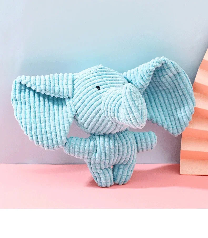 Plush Dog Toy – Bite-Resistant Squeaky Animal Toy for Small, Medium & Large Dogs | Interactive Cute Lion/Rabbit Shape