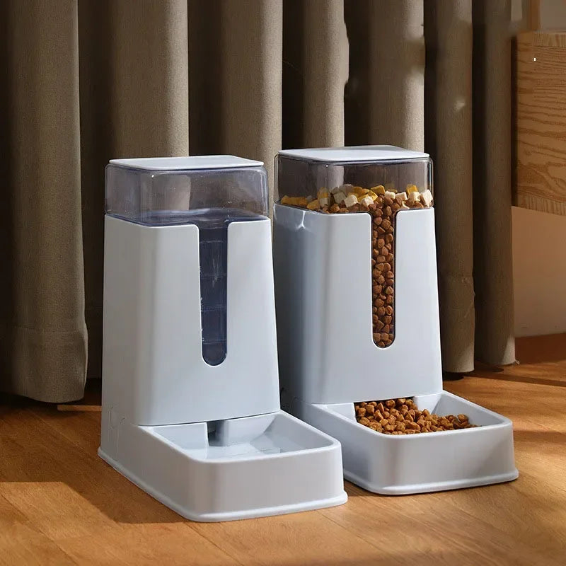 3.5L Automatic Pet Food Feeder – Large Capacity Gravity Dispenser for Cats & Dogs