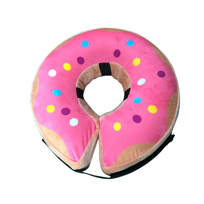 Inflatable Dog & Cat Recovery Collar – Soft Protective Anti-Bite Neck Ring (Elizabethan Style)