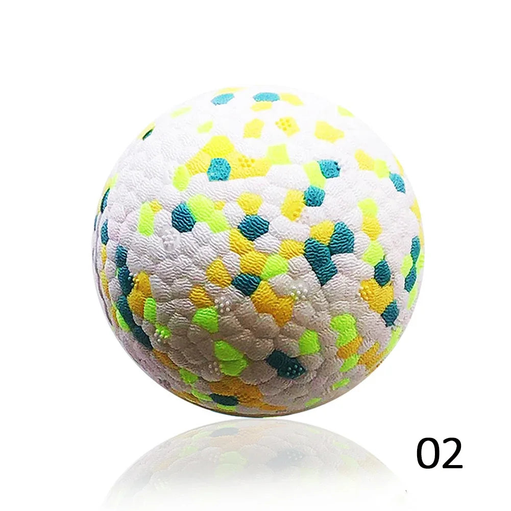 EPTU Rubber Dog Ball – High Elastic Bite-Resistant Chew & Fetch Toy, Interactive Flying Ball for Dogs