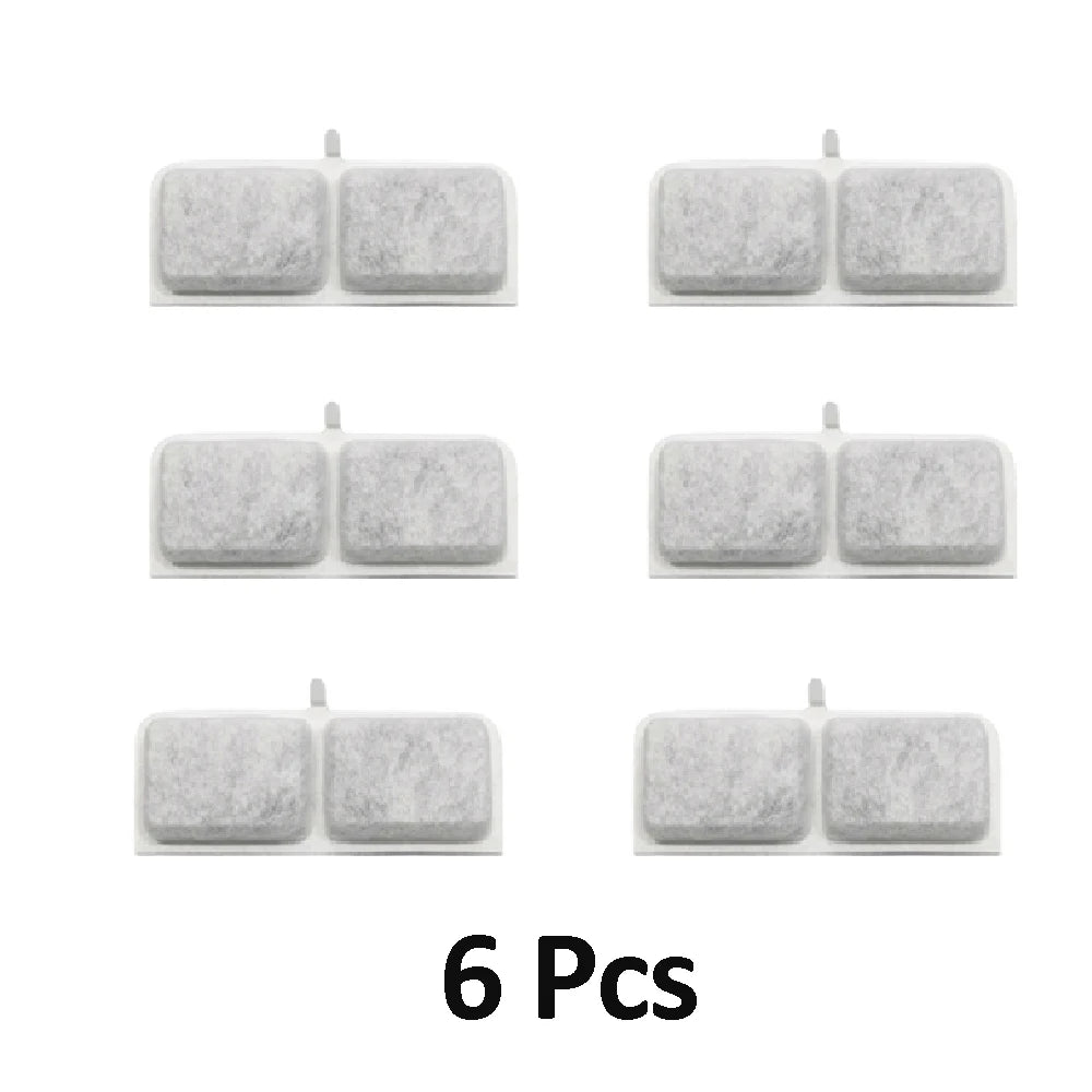 Cat Water Fountain Activated Carbon Replacement Filters – Coconut Shell Carbon & Resin Pet Water Dispenser Filter Elements