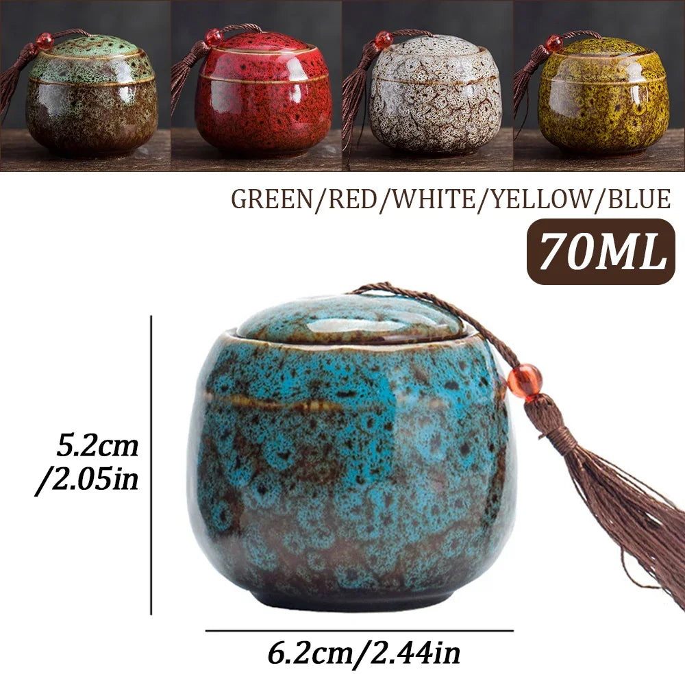 70ml Ceramic Mini Pet Cremation Urn – Keepsake Memorial Container for Dog, Cat, Bird & Small Pet Ashes