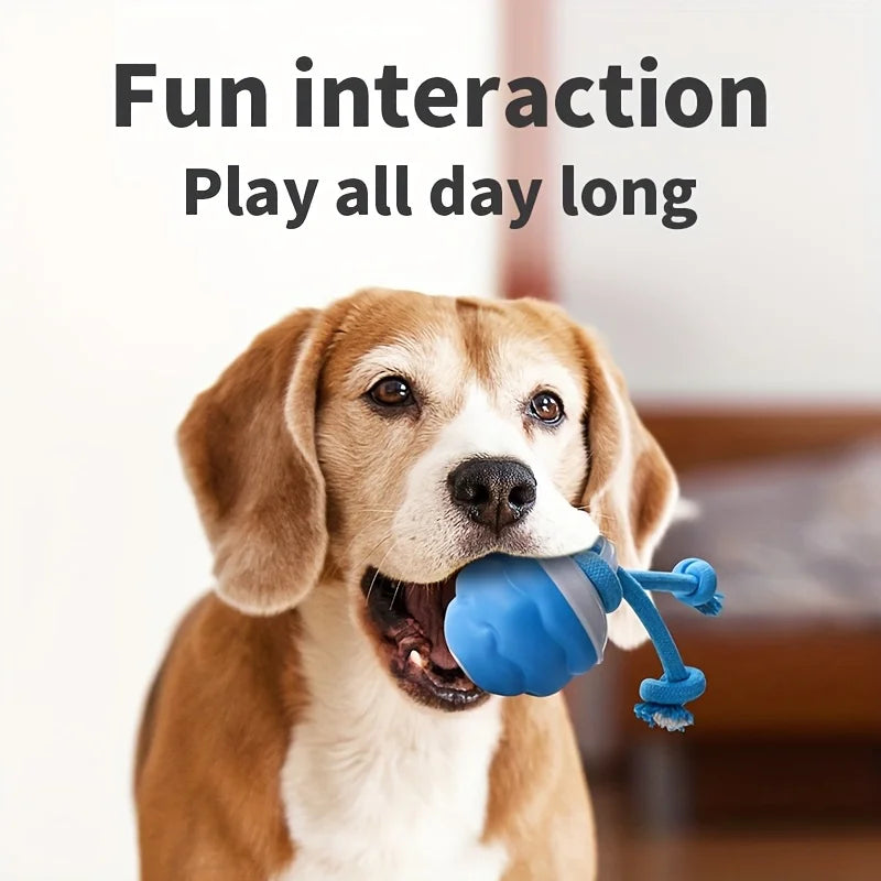 Smart Interactive Rolling Ball for Dogs – Durable Electric Chew-Proof Toy with Self-Entertainment & Teeth Grinding
