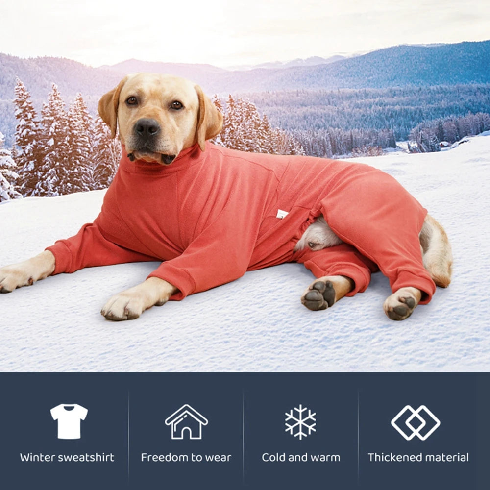 Tight-Fit Pet Pajamas – 4-Legged Anxiety-Relief Romper for Cats & Dogs