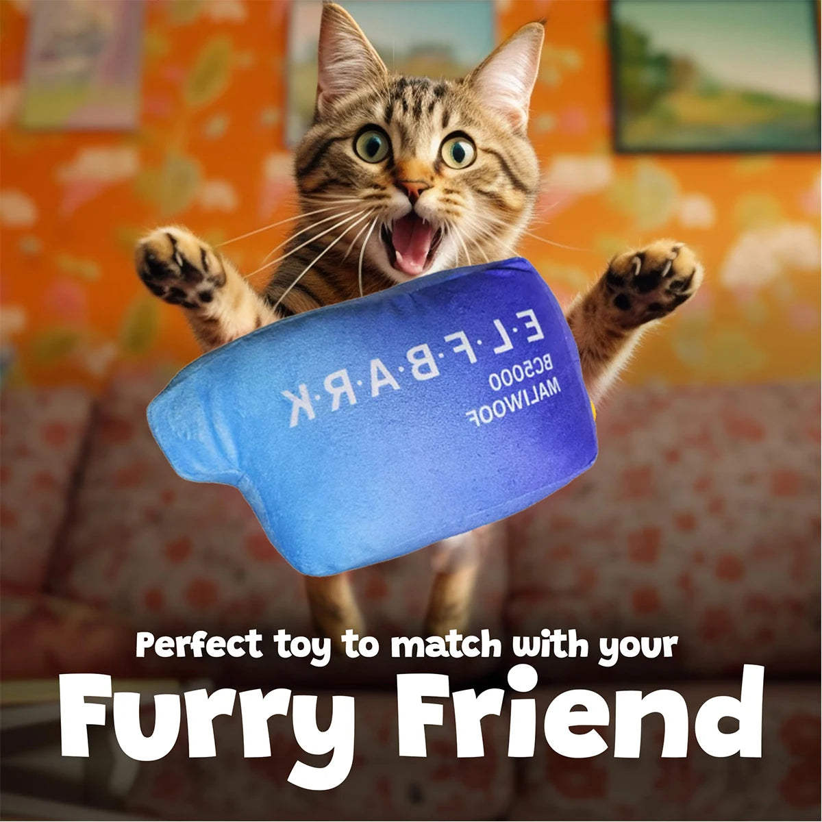 Funny Squeaky Dog Toys – Cute Parody Plush Toys for Small, Medium & Large Dogs