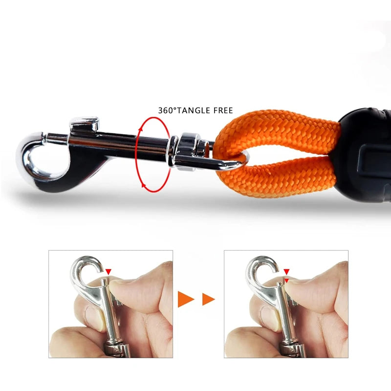 Long Rope Training Dog Leash – 5M / 10M / 15M Heavy-Duty Nylon Recall & Agility Lead for Medium and Large Dogs