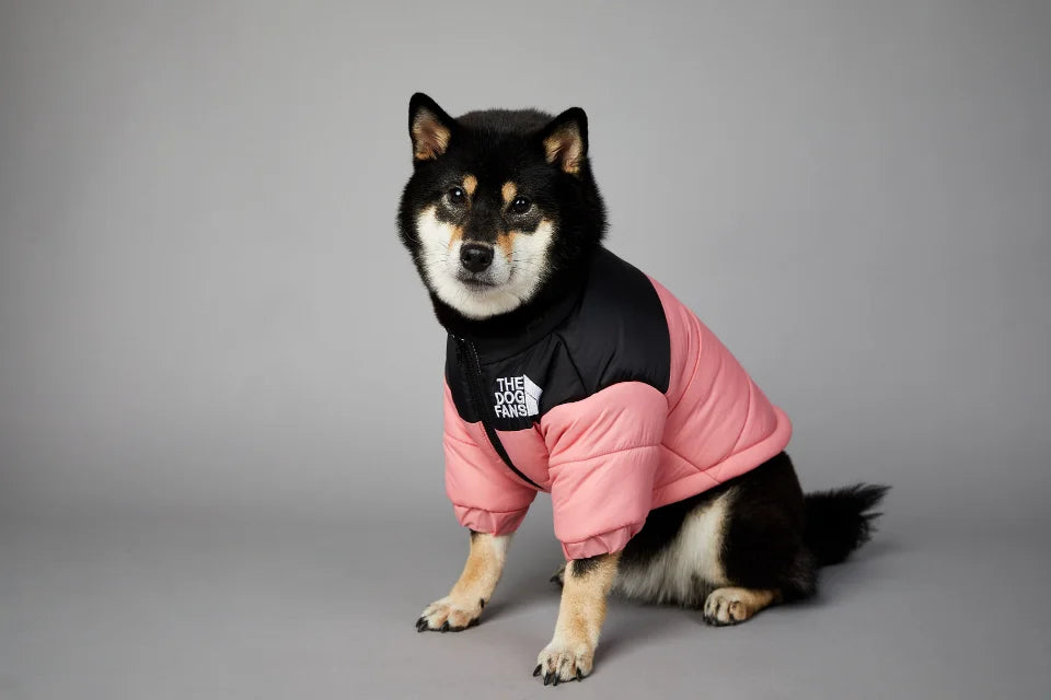. Dog Fans Winter Pet Down Jacket – Thick Warm Coat for Small & Medium Dogs