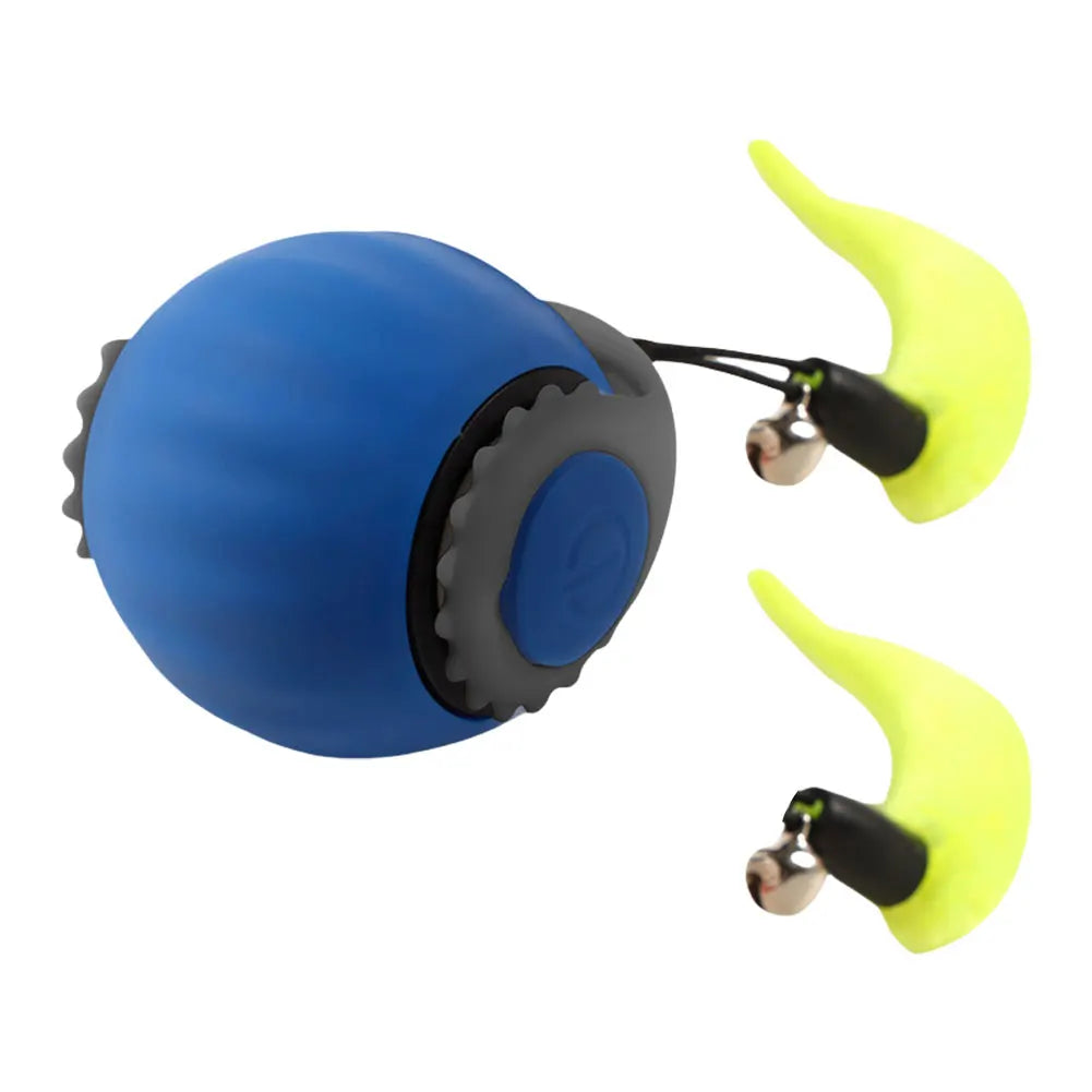 Interactive Cat Toy Ball – USB Rechargeable Automatic Rolling Self-Rotating Ball, Anti-Depression Toy for Indoor Cats