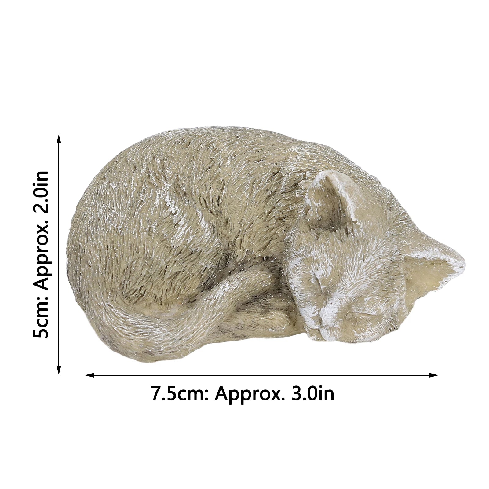 Weatherproof Resin Pet Memorial Garden Stone – Outdoor Gravestone for Dog or Cat