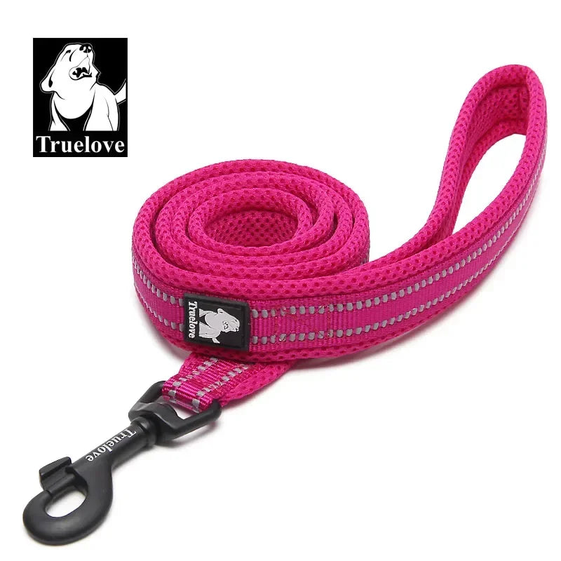 Truelove Reflective Pet Leash – Soft Padded Nylon Lead for Dogs & Cats (200cm)