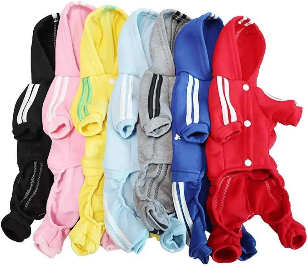 Adidog Dog Jumpsuit – Sports Suit for Small Dogs
