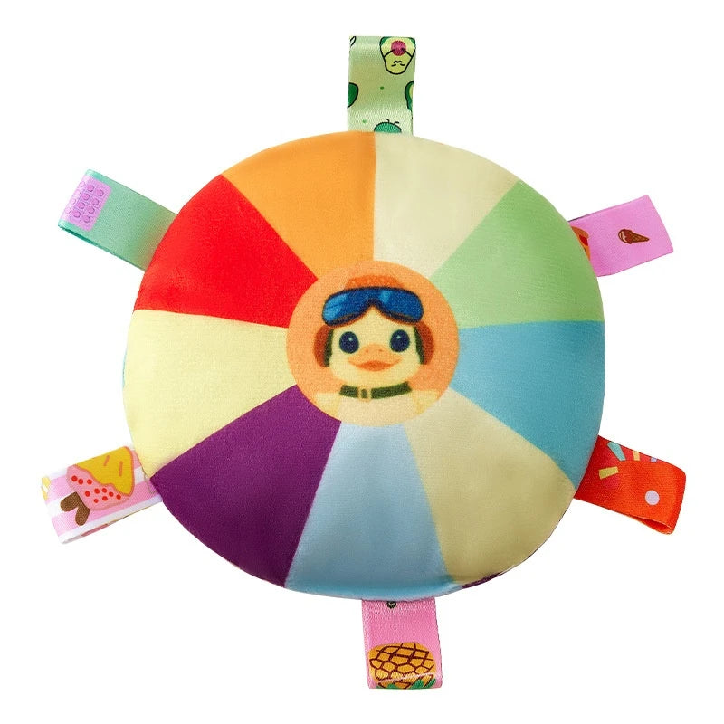 Plush Dog Frisbee Toy – Sound-Making, Bite-Resistant Flying Disc for Interactive Play & Chewing