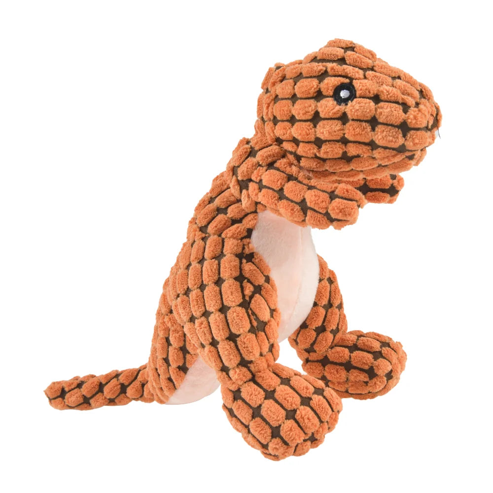 Plush Dinosaur Toy for Cats & Small Dogs – Interactive Chew Toy for Gentle Play & Comfort