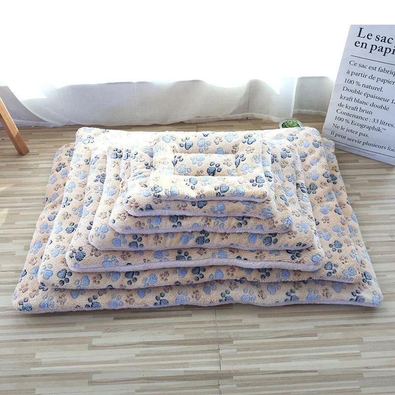 Double-Sided Plush Pet Mat β Reversible Sleeping Bed Cushion for Cats & Small Dogs