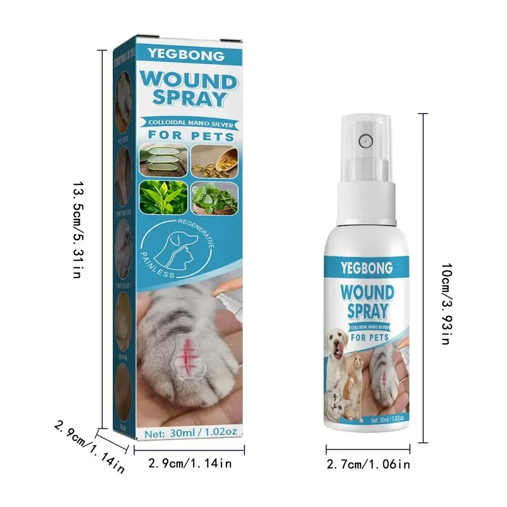 30ml Anti-Itch Spray for Dogs & Cats – Soothing Skin Relief for Itchy & Sensitive Skin