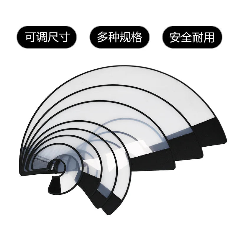 1pc Pet Elizabethan Collar for Dogs – Comfortable Recovery Cone | Anti-Lick, Anti-Bite Protective Cone for Post-Surgery Care