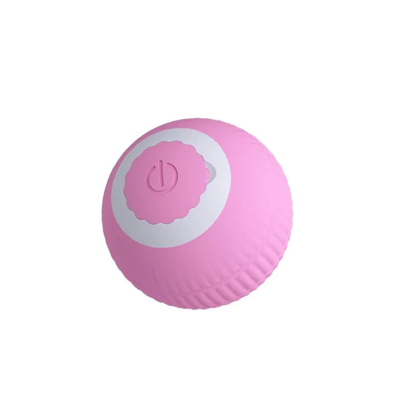 Automatic Rolling Cat Toy Ball – Self-Moving Electric Ball for Kitten Training & Play