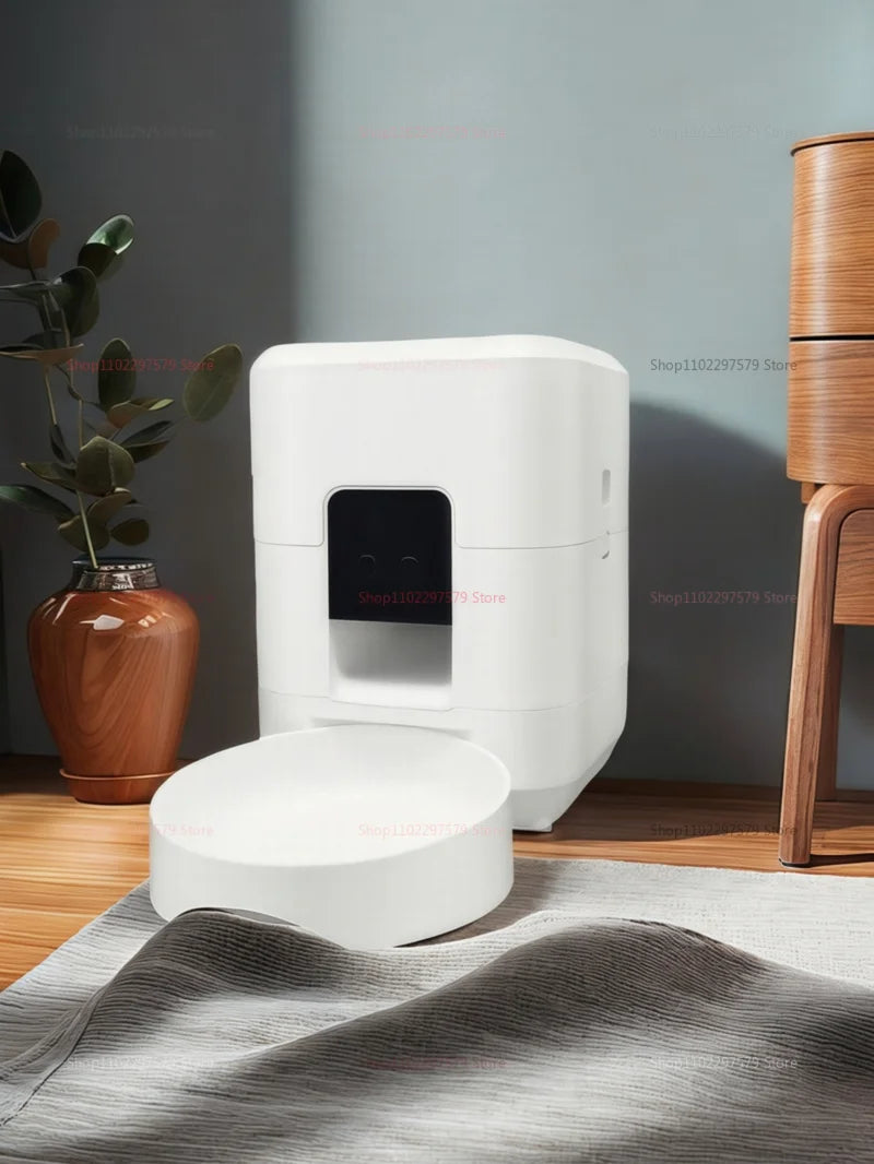 Smart Pet Feeder 2L Automatic WiFi Enabled Cat & Dog Food Dispenser – App Control Auto Feeding System