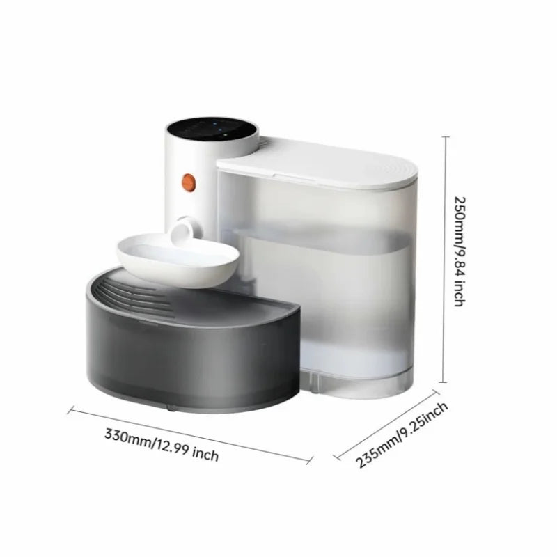 Smart Rechargeable Cat Water Fountain – Automatic Running Water Dispenser for Cats & Dogs