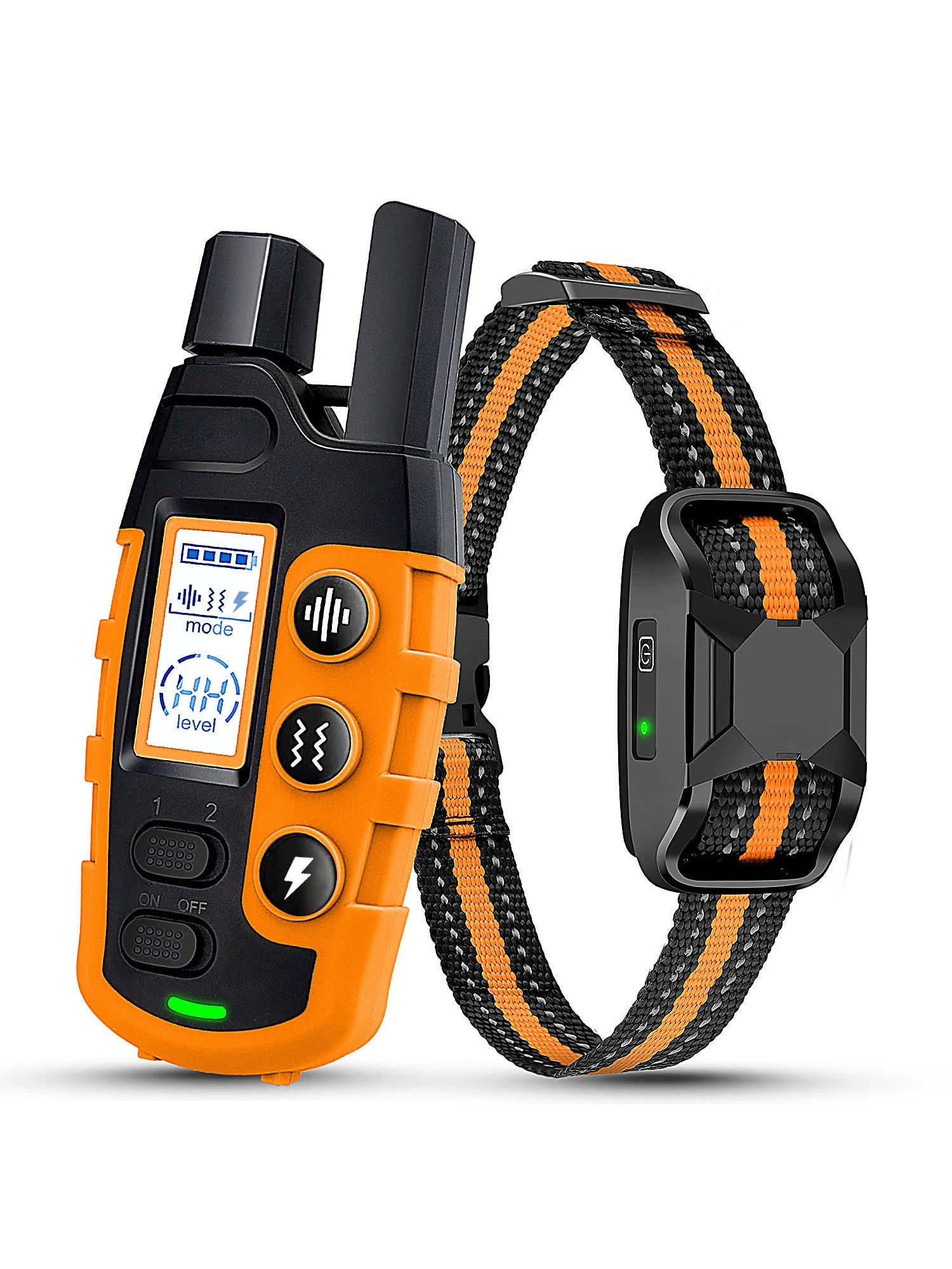 3300Ft Electric Dog Training Collar with Remote – Waterproof Shock & Vibration Behavior Trainer for Dogs 5–120 lbs