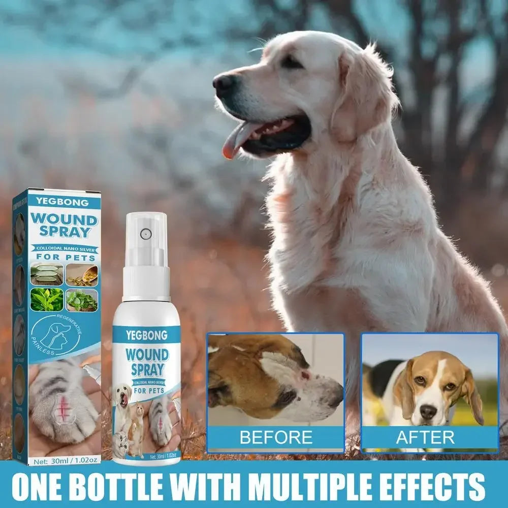 30ml Anti-Itch Spray for Dogs & Cats – Soothing Skin Relief for Itchy & Sensitive Skin