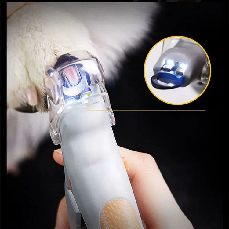 LED Pet Nail Clipper – Professional Nail Trimmer for Cats & Dogs