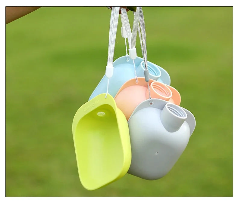 Portable Dog Travel Water Bottle – Outdoor Pet Water Feeder for Dogs & Cats