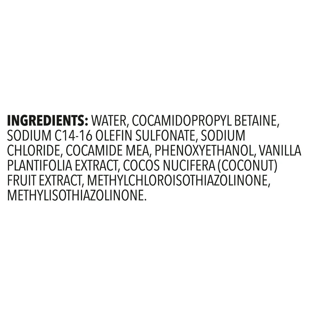 4-in-1 Dog Shampoo – Coconut Vanilla, Moisturizing, Odor Control, Shedding Reduction & Skin Relief, Natural & Cruelty-Free