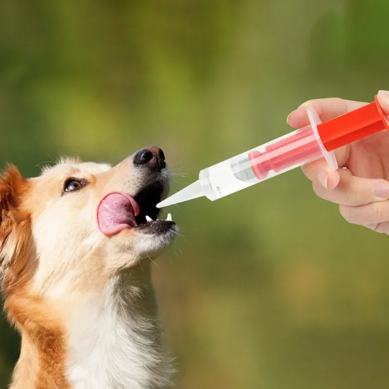 Pet Pill Dispenser Syringe – Soft-Tip Medicine Feeder for Cats & Dogs