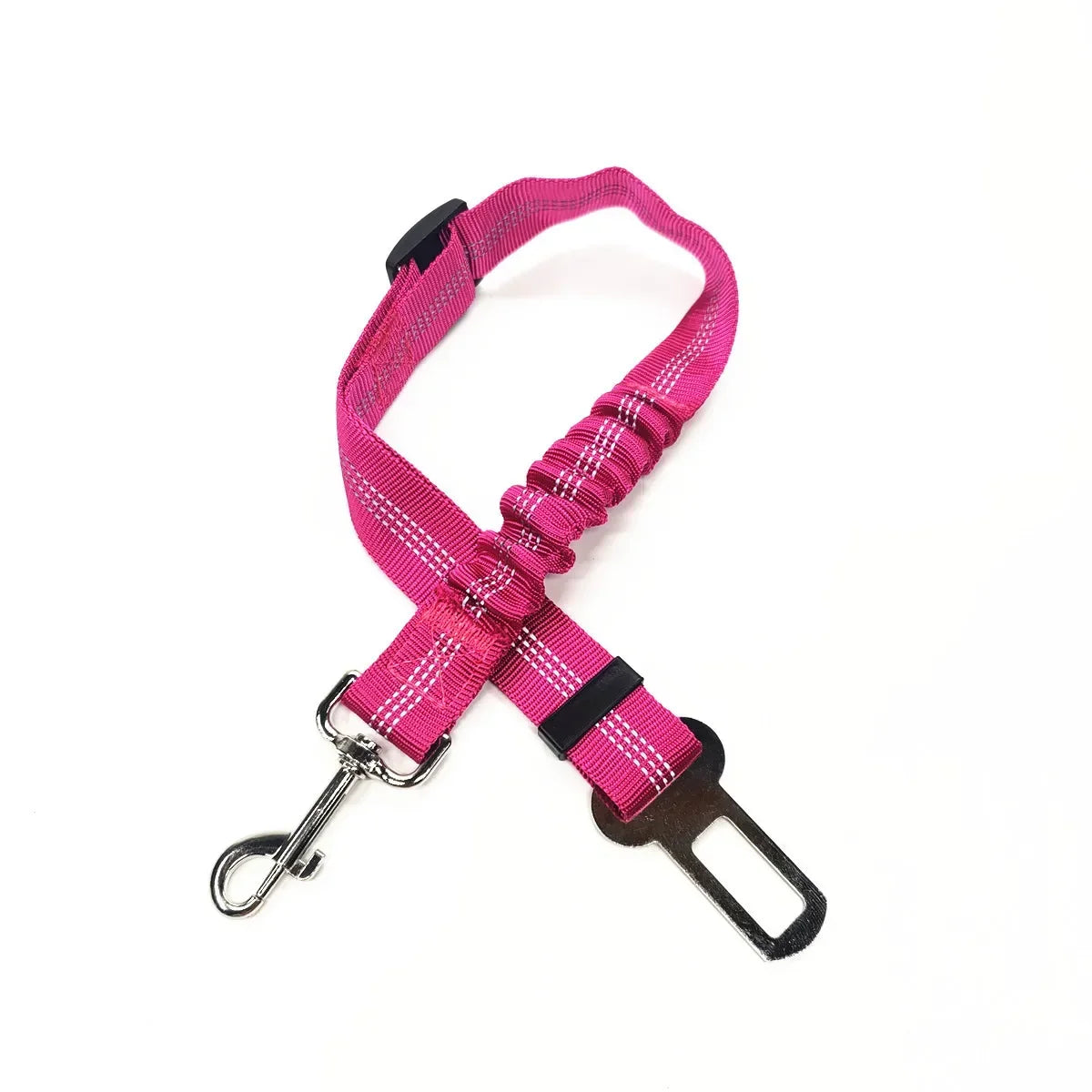 Adjustable Pet Car Seat Belt – Safety Harness Clip for Dogs & Cats in Vehicles