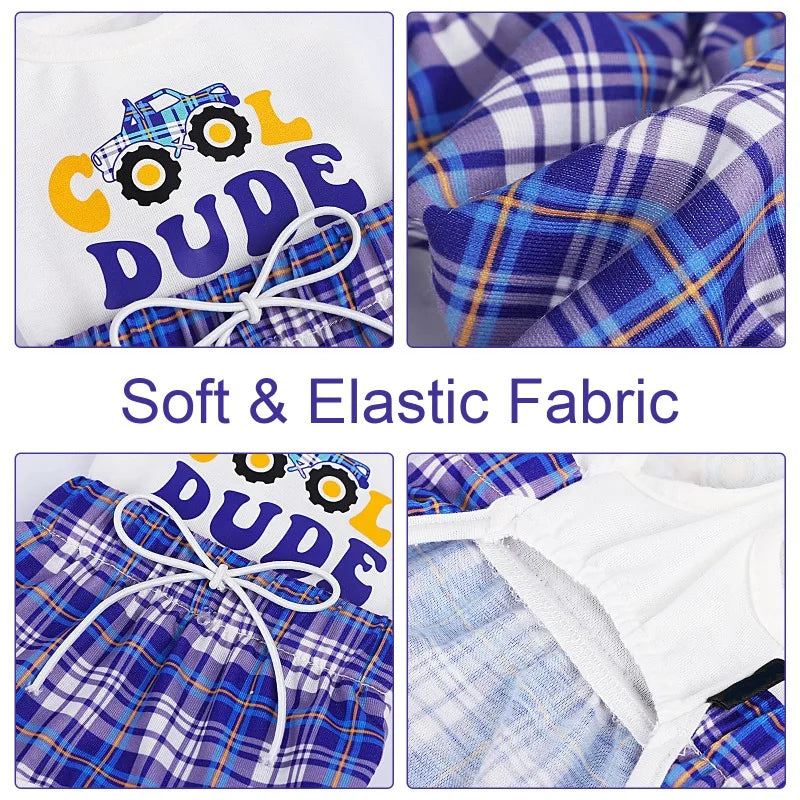 Soft & Stretchy Dog Pajamas – Cute Onesie for Small to Large Dogs