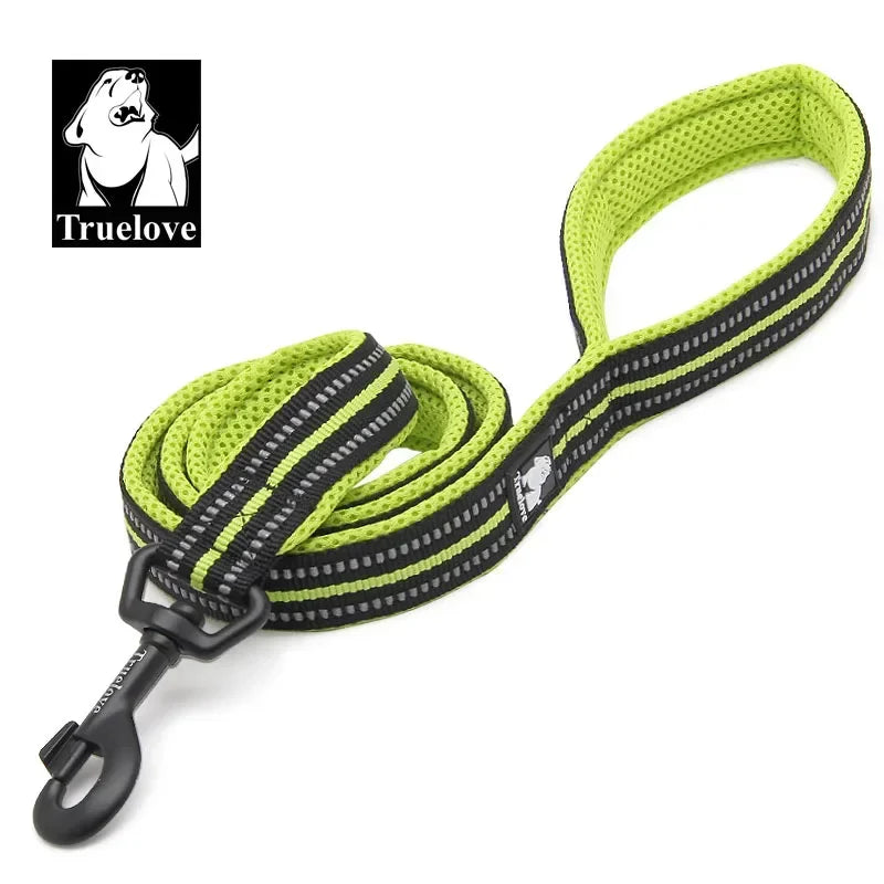 Truelove Reflective Pet Leash – Soft Padded Nylon Lead for Dogs & Cats (200cm)