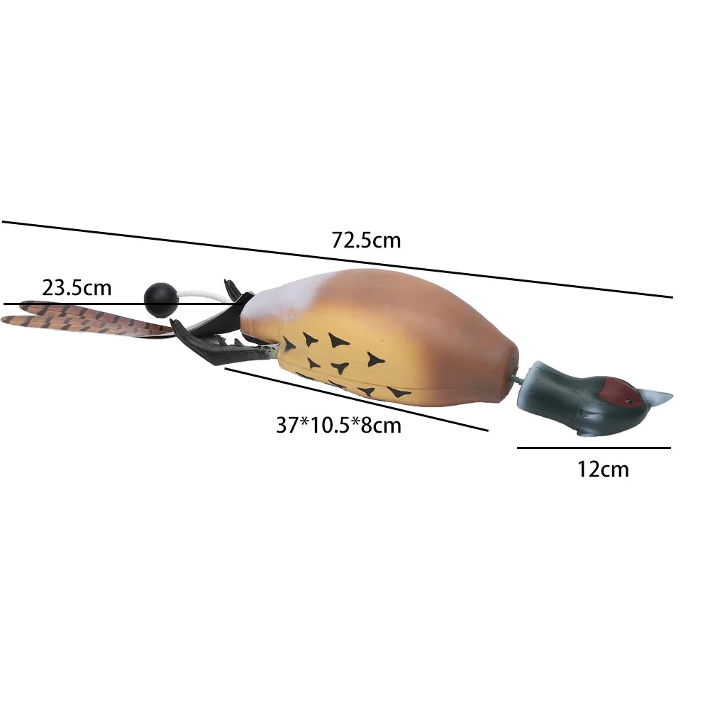 Pheasant Dummy Bumper Toy – Hunting Dog Training Aid for Retrievers & Gundogs | Duck Recognition & Retrieval Practice
