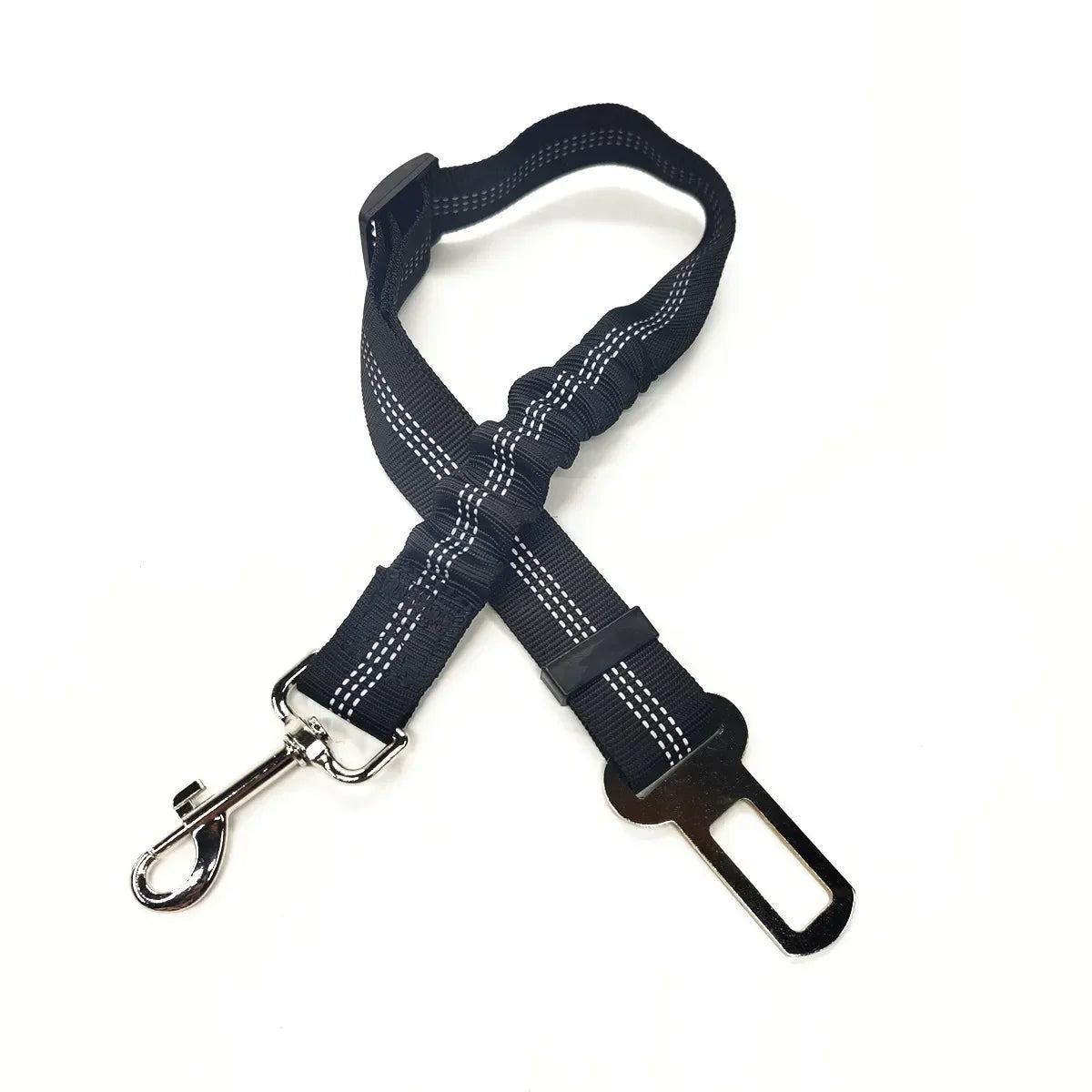 Adjustable Pet Car Seat Belt – Safety Harness Clip for Dogs & Cats in Vehicles