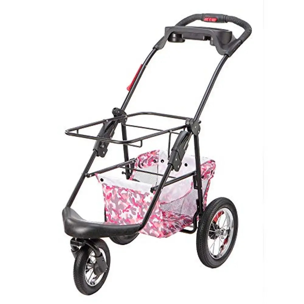 Safe Travel 5-in-1 Pet Carrier Stroller System – Versatile Travel Crate for Dogs & Cats | Stress Relief, Car-Ready with Durable Frame & Leash Attachment