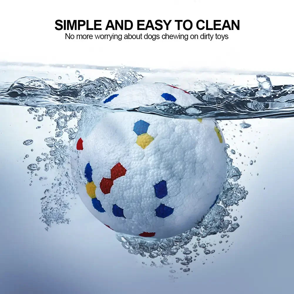 EPTU Rubber Dog Ball – High Elastic Bite-Resistant Chew & Fetch Toy, Interactive Flying Ball for Dogs
