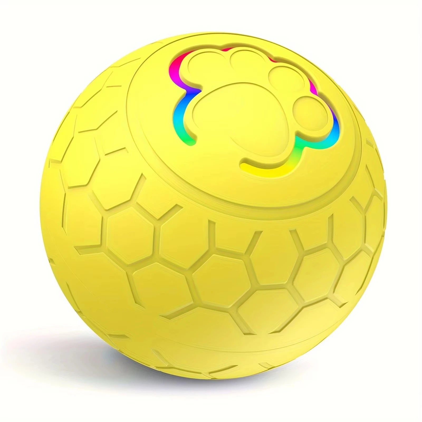 Smart Electronic Dog Toy Ball – USB Rechargeable, Bouncing & Rolling with RGB Lights