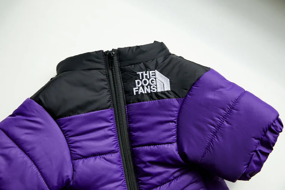 . Dog Fans Winter Pet Down Jacket – Thick Warm Coat for Small & Medium Dogs