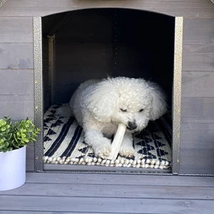 100% Insulated Outdoor Dog House – Winter Dog Kennel with Waterproof Liner & Sturdy Metal Frame
