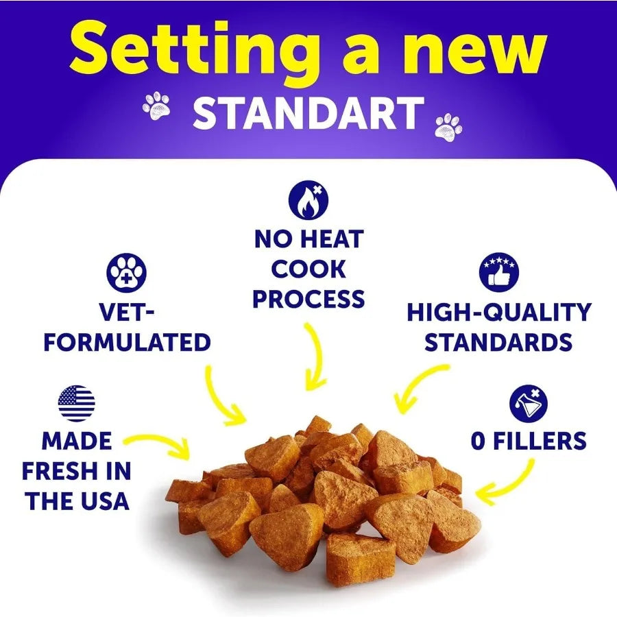20-in-1 Dog Multivitamin Chewables with Glucosamine – Senior & Puppy Support