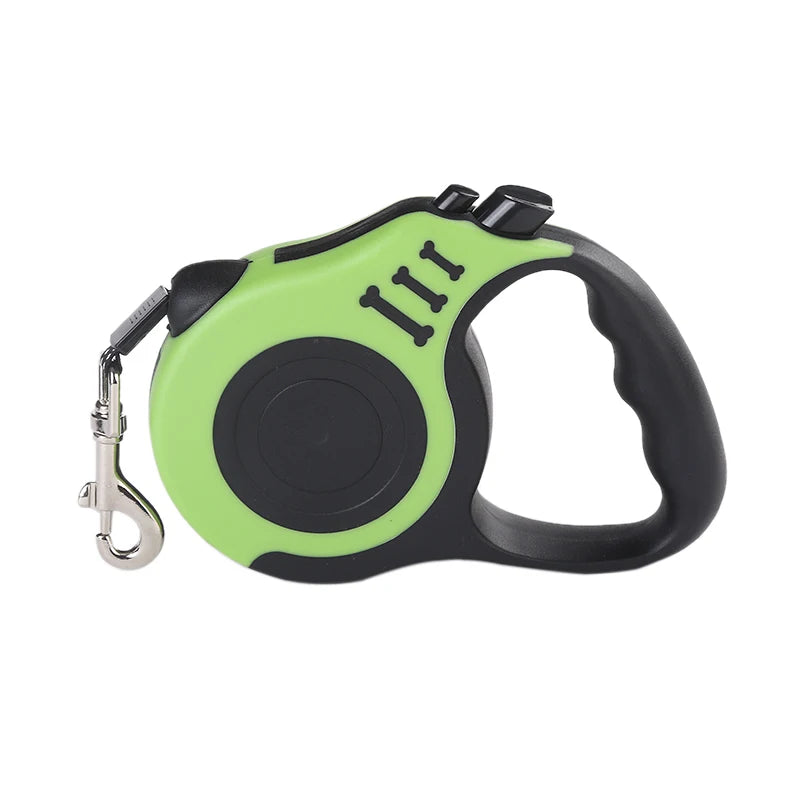 3m/5m Retractable Dog Leash – Strong Nylon Automatic Lead for Small, Medium & Large Dogs Cats