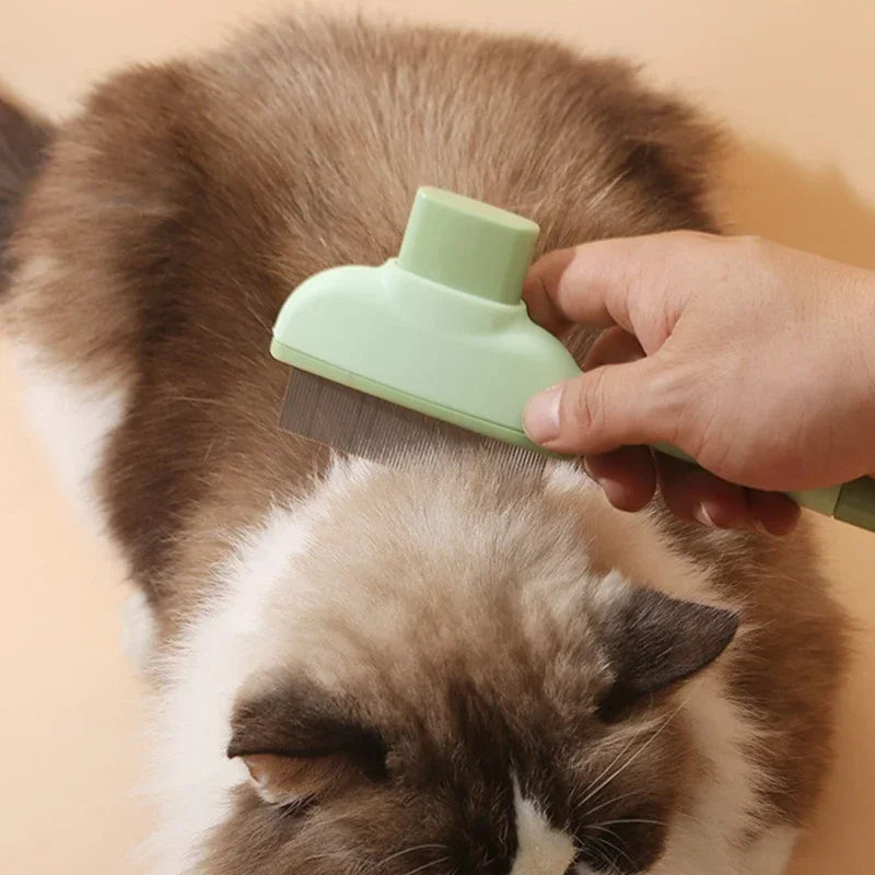 Pet Hair Removal Comb – Dog & Cat Grooming Brush, Hair Cleaner & Beauty Tool for Shedding Control