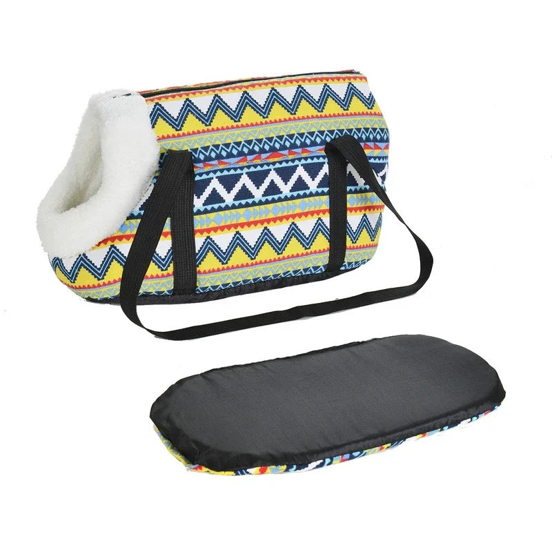 Classic Pet Carrier – Soft Sling Backpack for Small Dogs & Cats