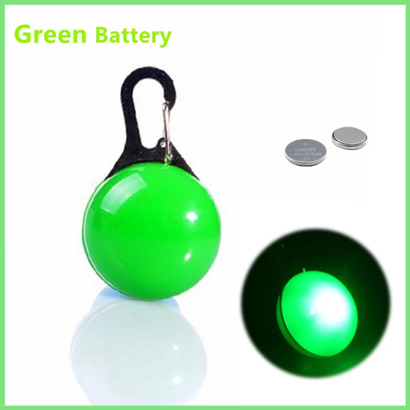 LED Luminous Dog Collar – Adjustable USB Rechargeable Glowing Pet Collar, Anti-Lost & Safety Flashing Light