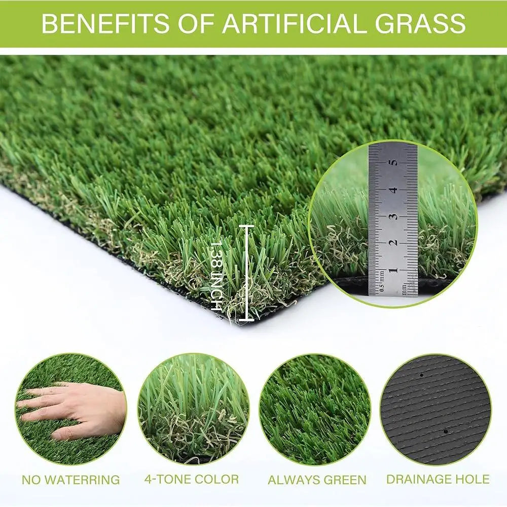 3x5ft Artificial Grass Potty Pad – Large Dog Training Mat with Drainage for Indoor/Outdoor Use