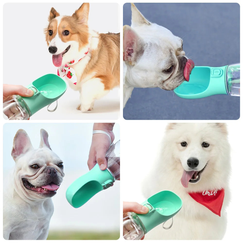 Portable Dog Water Bottle – Leakproof Travel Pet Dispenser for Dogs & Cats