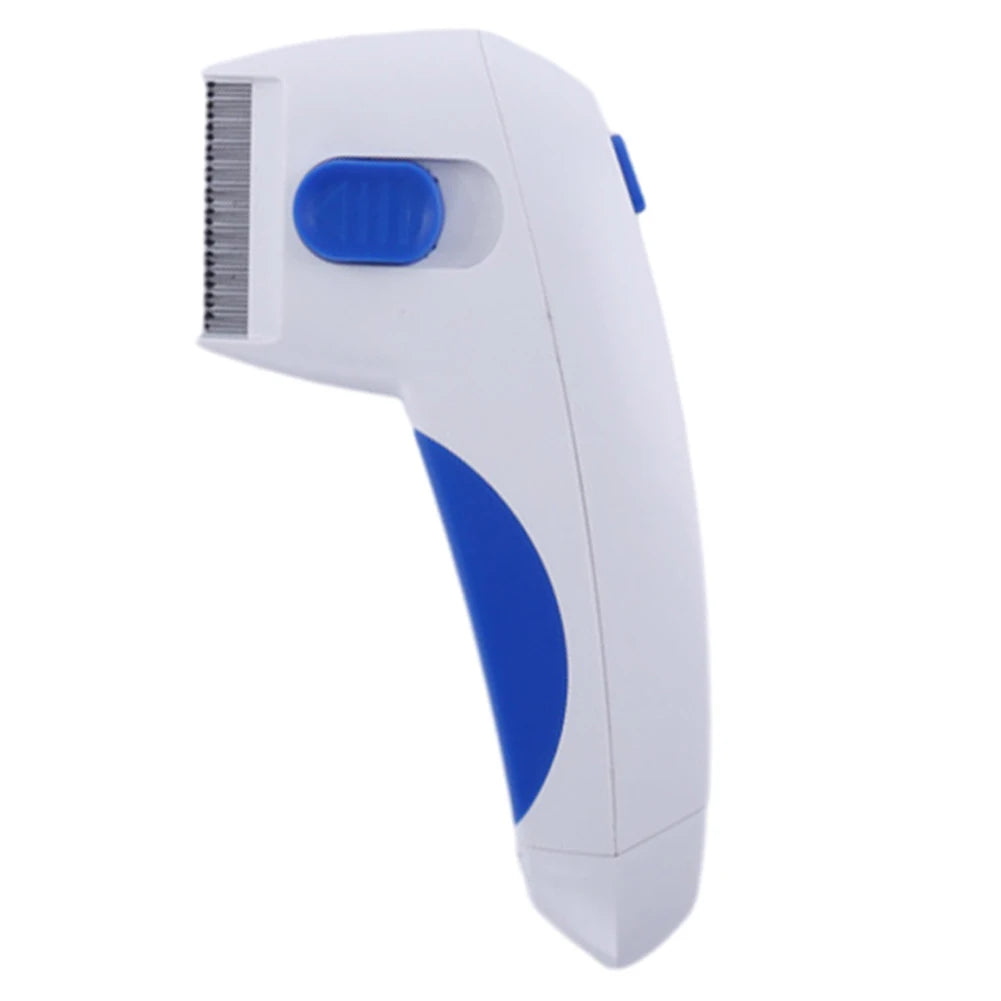 Electric Flea Comb for Cats & Dogs – Safe Anti-Flea & Tick Removal Tool | Kills Fleas, Removes Dandruff & Hair Stains