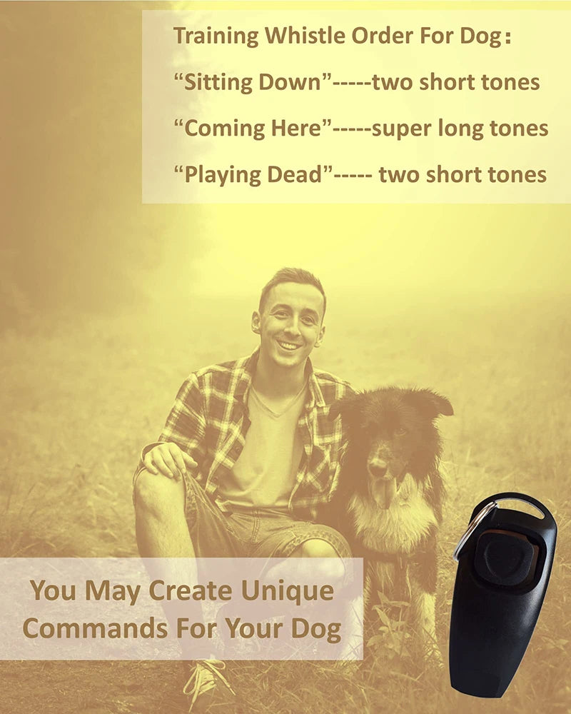 Professional Dog Training Whistle – High-Frequency Recall Tool for Bark Control, Obedience & Hunting