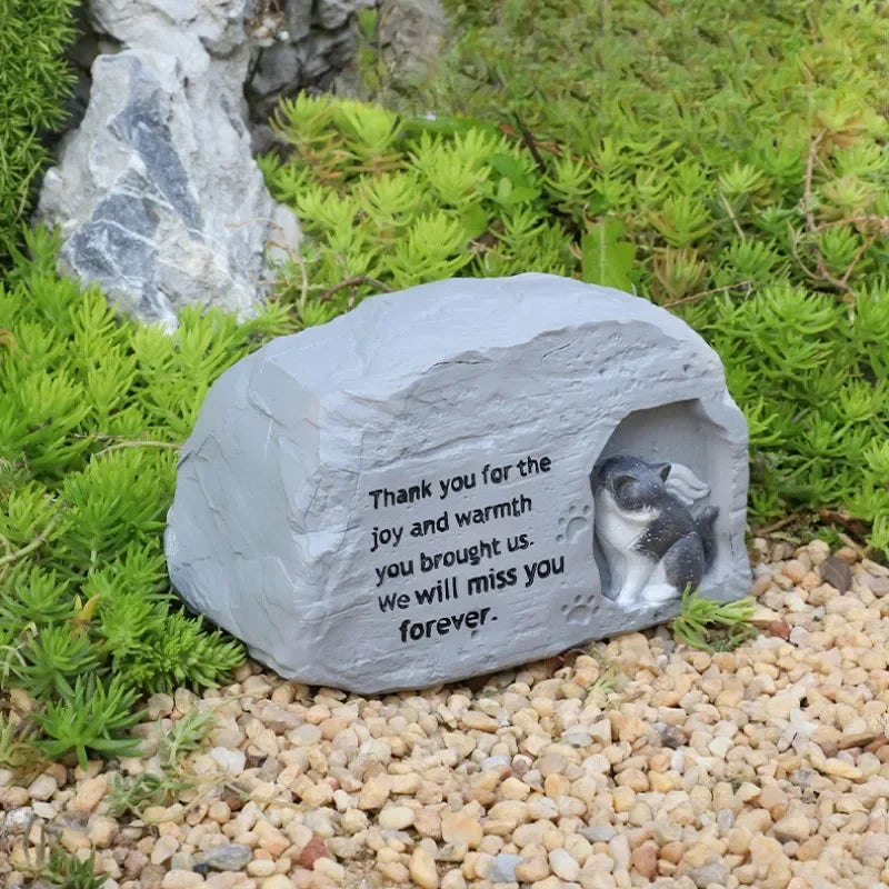 Resin Pet Urn – Sealed Moisture-Proof Memorial Box for Dog & Cat Hair, Ashes, or Keepsakes